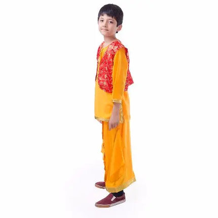 Fancydresswale Punjabi Bhangra Baisakhi Folk Dance Costume for Boys and Men, bhangda dress Fancydresswale