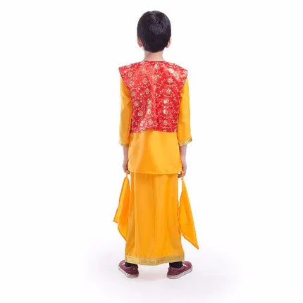 Fancydresswale Punjabi Bhangra Baisakhi Folk Dance Costume for Boys and Men, bhangda dress Fancydresswale