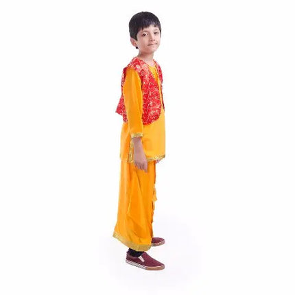 Fancydresswale Punjabi Bhangra Baisakhi Folk Dance Costume for Boys and Men, bhangda dress Fancydresswale