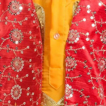 Fancydresswale Punjabi Bhangra Baisakhi Folk Dance Costume for Boys and Men, bhangda dress Fancydresswale