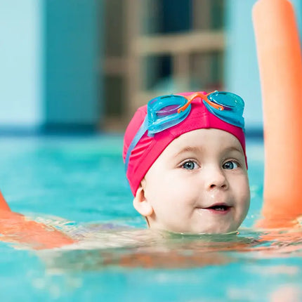 Fancydresswale Swimming Set for Kids with Swimming Goggles, Cap and Swim Ring, Random Colors and Design; Suitable of 3-6 Years fancydresswale.com