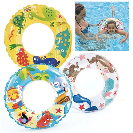 Fancydresswale Swimming Tube for kids; Suitable for 3-6 years kids, Assorted colors and designs fancydresswale.com