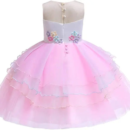 Fancydresswale Unicorn Pink dress for Girls Fancydresswale.com