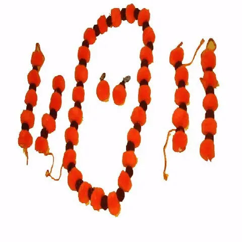 Fancydresswale Vanvasi make up set -Mala , bajuband and kundal - Free size to all Fancydresswale
