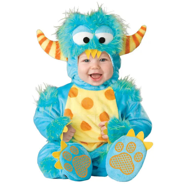 Fancydresswale baby Photography Props Blue Elves Costume Jumpsuit Halloween Cosplay Costume(6 Months -24 Months)) Fancydresswale