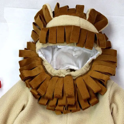 Fancydresswale  baby Photography Props Lion Animal Costume Jumpsuit Halloween Cosplay Costume(6 Months -24 Months)) Fancydresswale