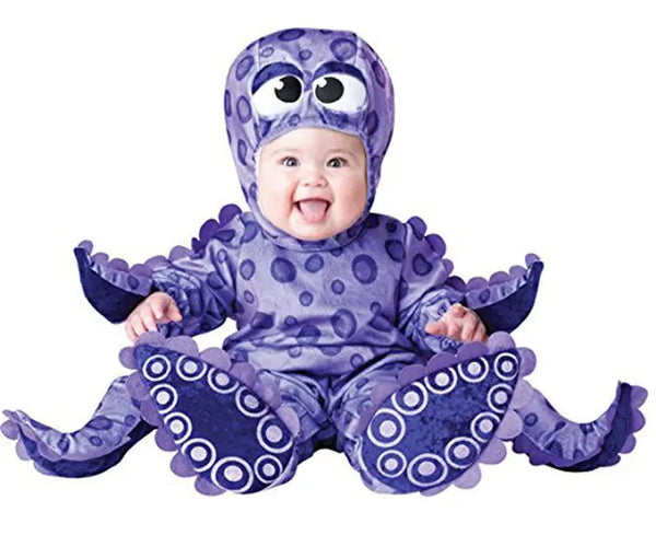 Fancy Dress Baby Octopus Outfit Octopus Costume Squid Costume Kids