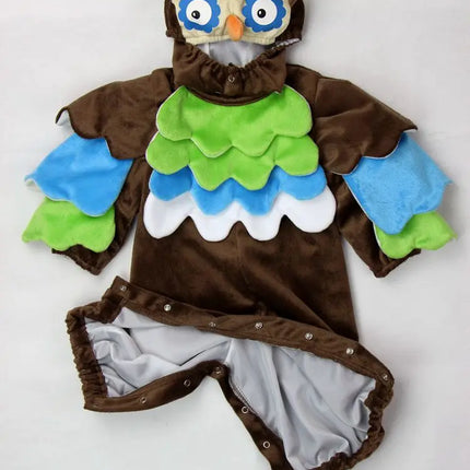 Fancydresswale baby Photography Props Owl Bird Costume Jumpsuit Halloween Cosplay Costume(6 Months -24 Months)) Fancydresswale