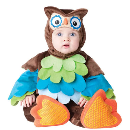 Fancydresswale baby Photography Props Owl Bird Costume Jumpsuit Halloween Cosplay Costume(6 Months -24 Months)) Fancydresswale