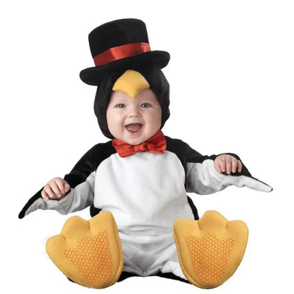 Fancydresswale baby Photography Props Penguin Bird Costume Jumpsuit Halloween Cosplay Costume(6 Months -24 Months)) Fancydresswale