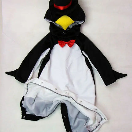 Fancydresswale baby Photography Props Penguin Bird Costume Jumpsuit Halloween Cosplay Costume(6 Months -24 Months)) Fancydresswale