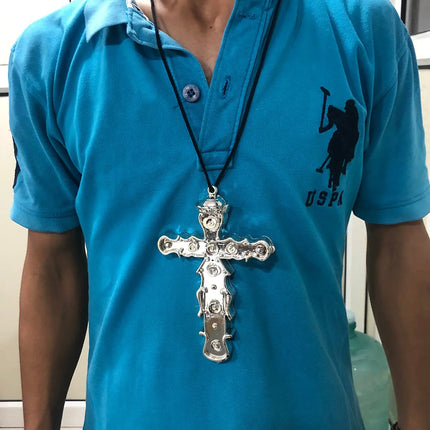 Fancydresswale christian Cross Plastic with Cord fancydresswale.com