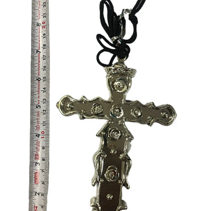 Fancydresswale christian Cross Plastic with Cord fancydresswale.com