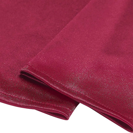 Fancydresswale hand Gloves for women for parties, long colourful satin hand cover 38 cm; Wine Red fancydresswale.com