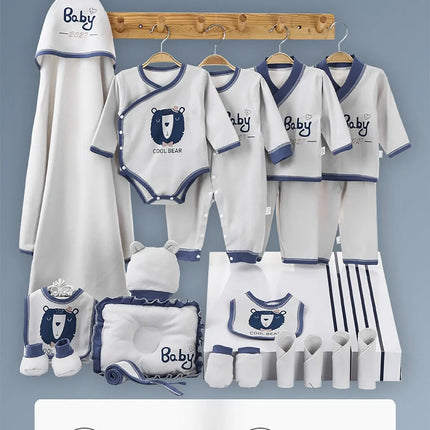 Fancydresswale newborn baby gift pack 20 pcs luxury set-Best Gift For Newborn Baby Boy - Purple fancydresswale.com