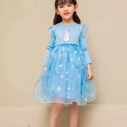 Fancydresswale princess Elsa frozen costume for Girls fancydresswale.com