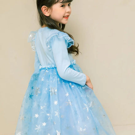 Fancydresswale princess Elsa frozen costume for Girls fancydresswale.com