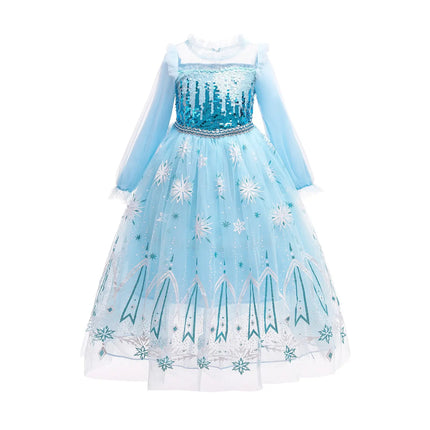 Fancydresswale princess Elsa frozen elegant new dress for Girls fancydresswale.com