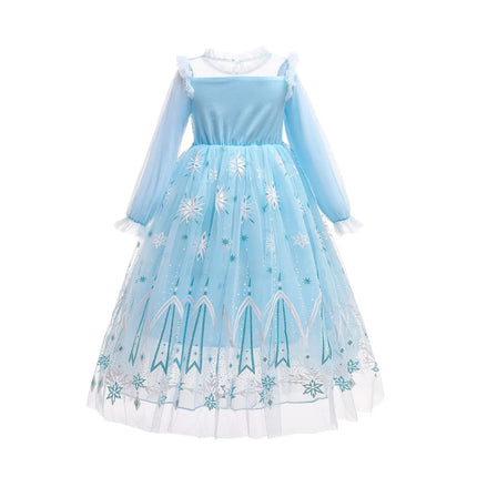 Fancydresswale princess Elsa frozen elegant new dress for Girls fancydresswale.com