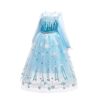 Fancydresswale princess Elsa frozen elegant new dress for Girls fancydresswale.com