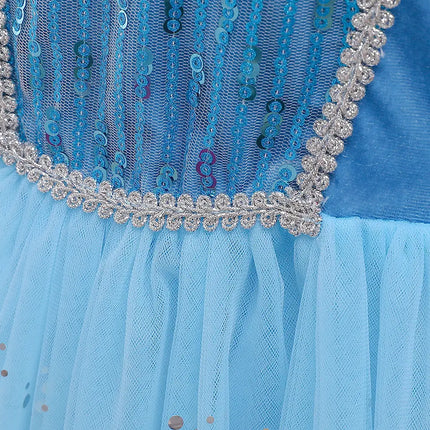 Fancydresswale princess Pageant Elsa frozen costume for Girls fancydresswale.com