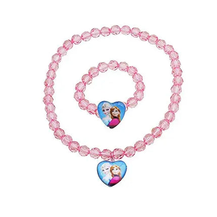 Frozen Party Flavour Necklace and Bracelet Set- Anna Fancydresswale
