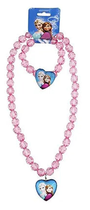 Frozen Party Flavour Necklace and Bracelet Set- Anna Fancydresswale