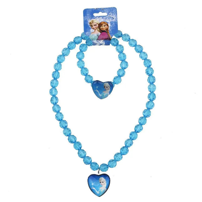Frozen Party Flavour Necklace and Bracelet Set- Elsa Fancydresswale