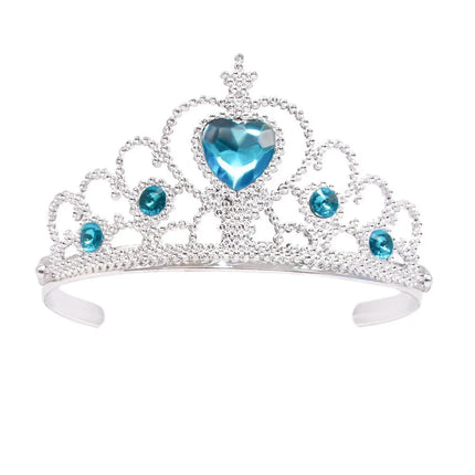 Frozen Queen Elsa Dress up Accessories Set for Girls - Blue Fancydresswale