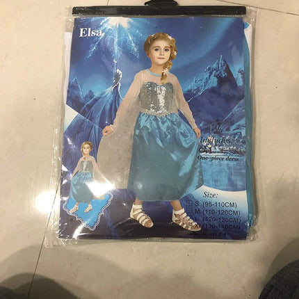 Frozen Queen Elsa costume for Girls - Only Gown Fancydresswale