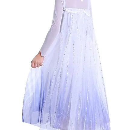 Frozen2 Elsa  costume  For Girls princess party dress up with Purple accessories Fancydresswale