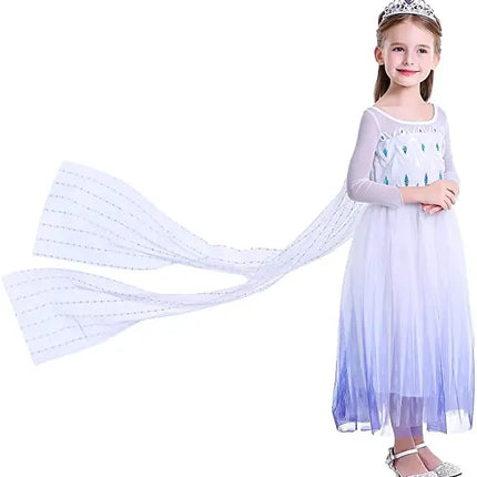 Frozen2 Elsa  costume  For Girls princess party dress up with Purple accessories Fancydresswale