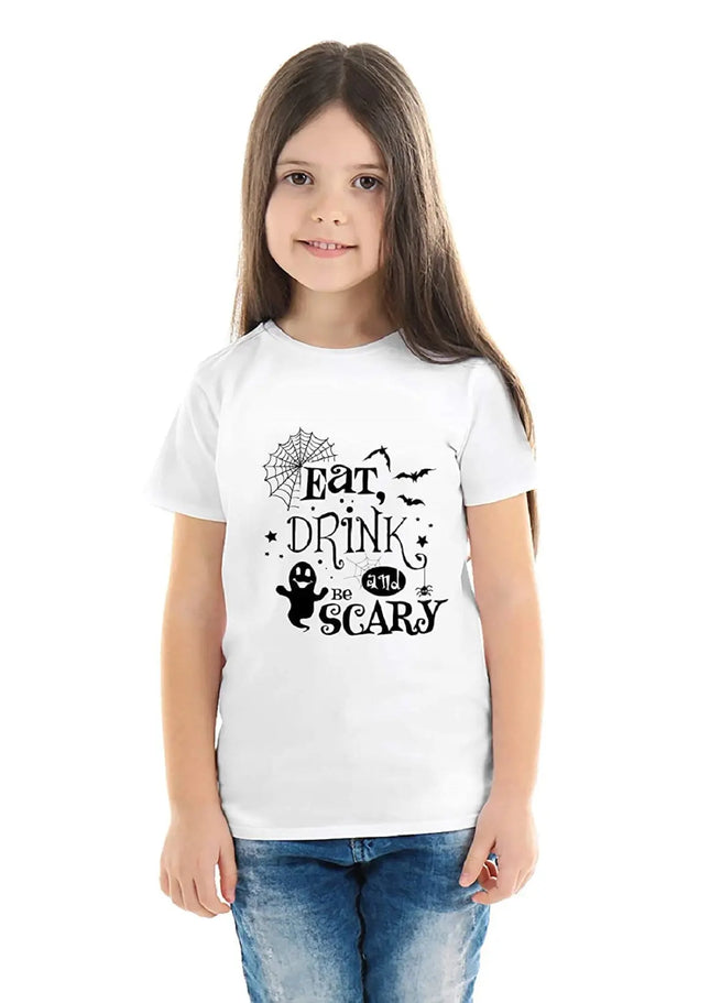 Halloween T-Shirts Dress For Girls H15 Fancydresswale