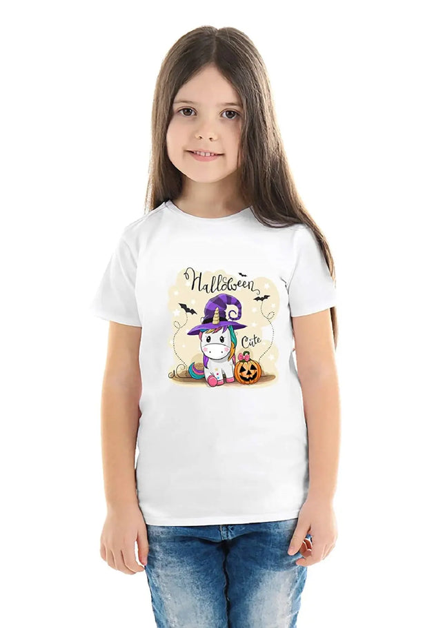 Halloween T-Shirts Dress For Girls H6 Fancydresswale