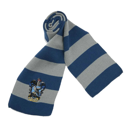 Harry Magician Patch Knit Scarf Muffler -Blue Fancydresswale