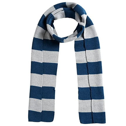Harry Magician Patch Knit Scarf Muffler -Blue Fancydresswale