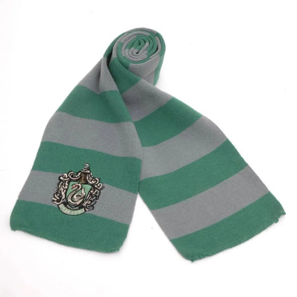 Harry Magician Patch Knit Scarf Muffler -Green Fancydresswale