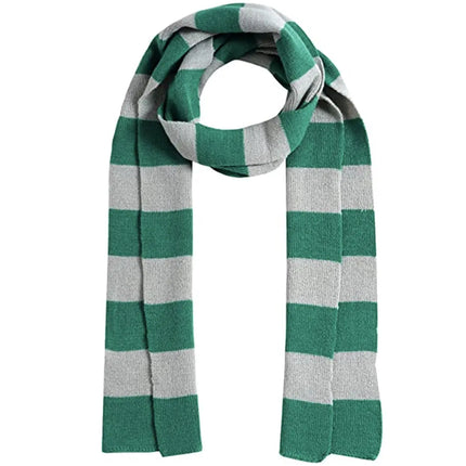 Harry Magician Patch Knit Scarf Muffler -Green Fancydresswale