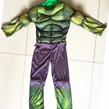Hulk Costume + Plastic Mask Fancydresswale