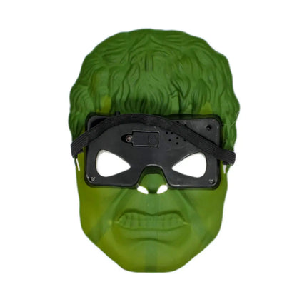 Hulk Superhero The Avengers Costume LED Light Eye Mask, Fancydresswale