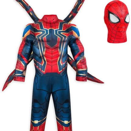 Iron Spiderman Dress with Pullover mask and wings Fancydresswale.com