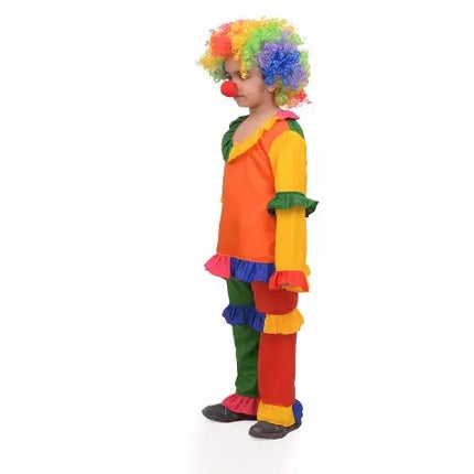 Joker dress for boys and girls with Wig, Nose and Cap Fancydresswale