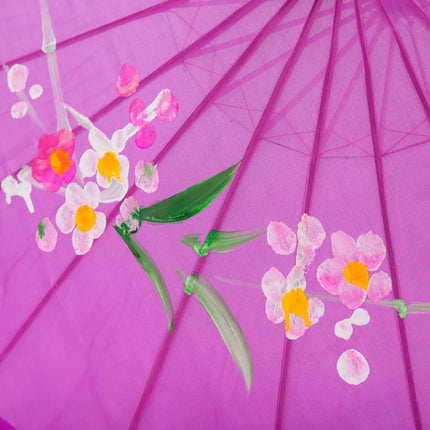 Kids Size Japanese Chinese Umbrella for Wedding Parties, Photography, Costumes, Cosplay, Decoration and Other Events (Purple) Fancydresswale