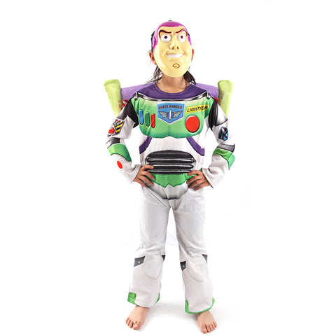 Buzz Lightyear toy story Costume for halloween costume Deluxe Children Fancy Dress Costume