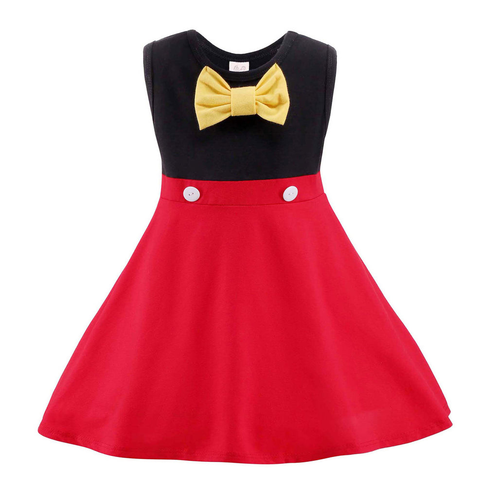 Fancydresswale New Baby Girl Micky Mouse Clothes Girls Dress Party Princess Summer Cosplay Baby Girl Fashion
