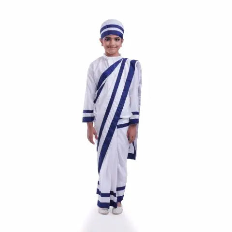 Mother Teresa dress for Girls Fancydresswale.com
