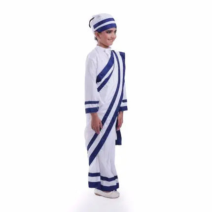 Mother Teresa dress for Girls Fancydresswale.com