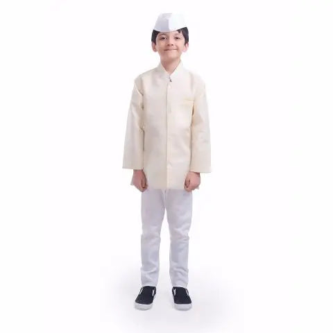 Nehru dress for boys for Fancydress competitions and School functions Fancydresswale