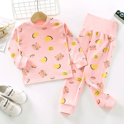 Newborn Toddler Kids Baby Boys Clothing Set Long Sleeve Tops Pants Little Kids All season Outfits, Brown fancydresswale.com