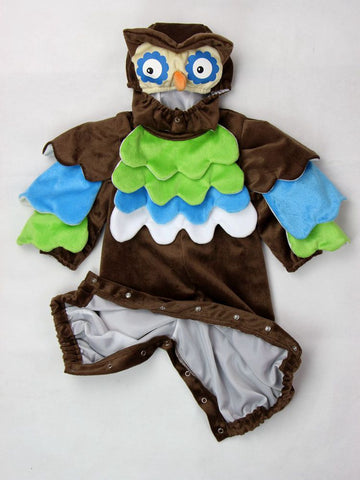 Fancydresswale baby Photography Props Owl Bird Costume Jumpsuit Halloween Cosplay Costume(6 Months -24 Months))